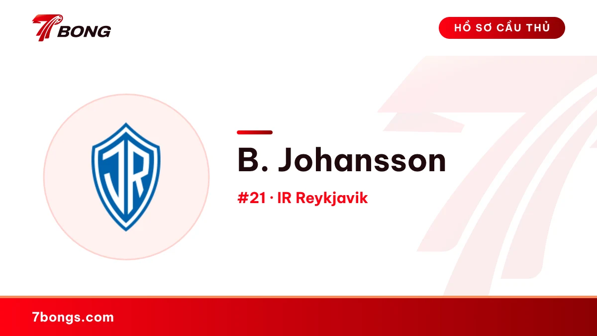 B. Johansson — IR Reykjavik