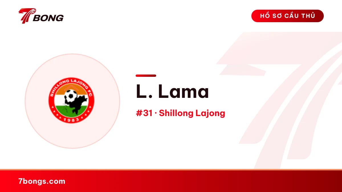 L. Lama — Shillong Lajong