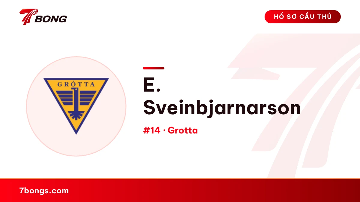 E. Sveinbjarnarson — Grotta