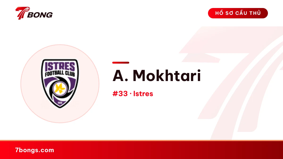 A. Mokhtari — Istres