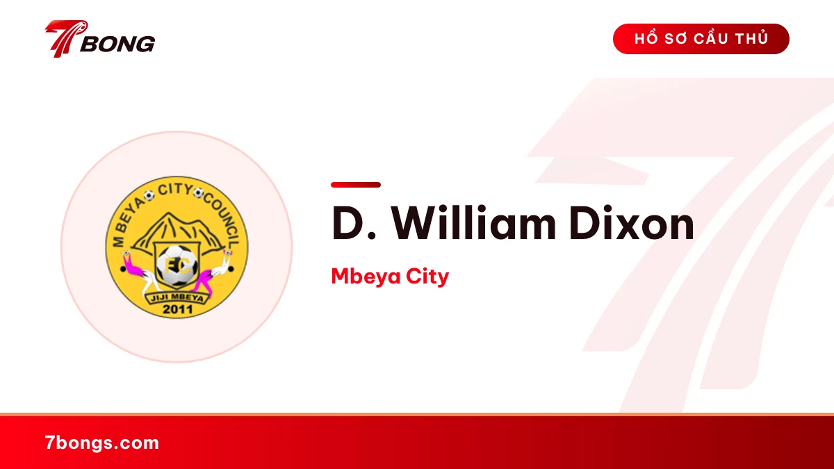 D. William Dixon — Mbeya City