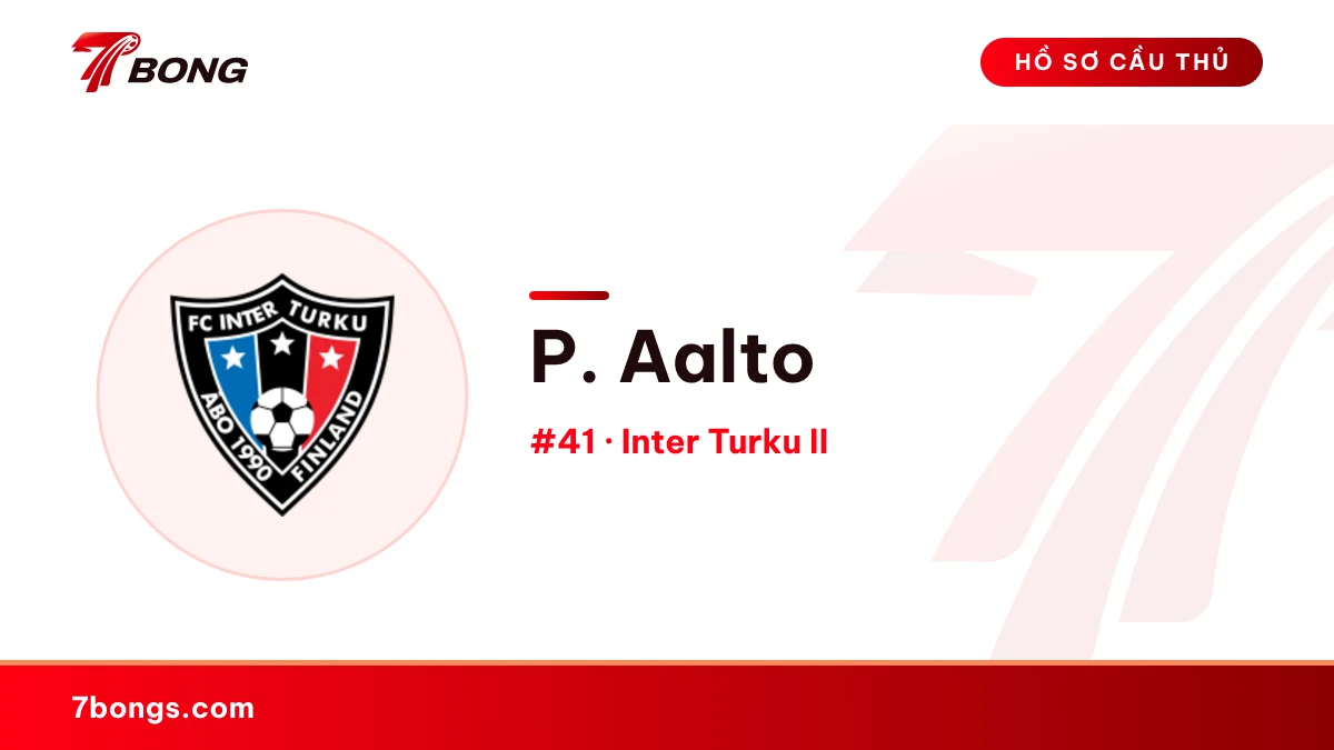 P. Aalto — Inter Turku II