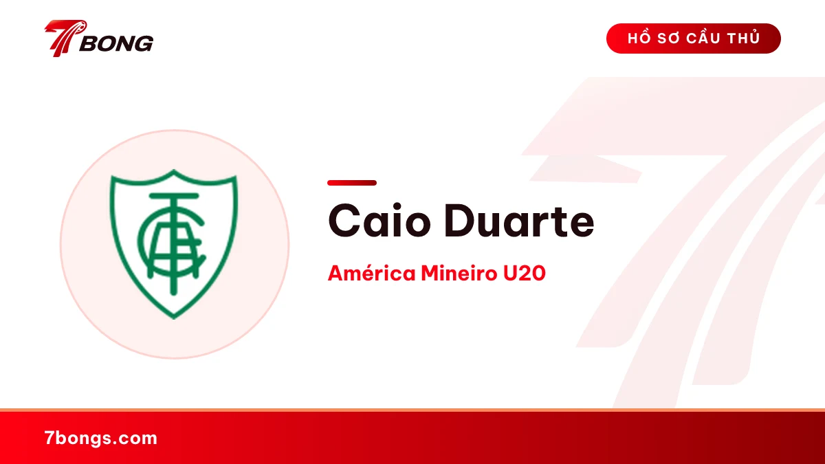 Caio Duarte — América Mineiro U20