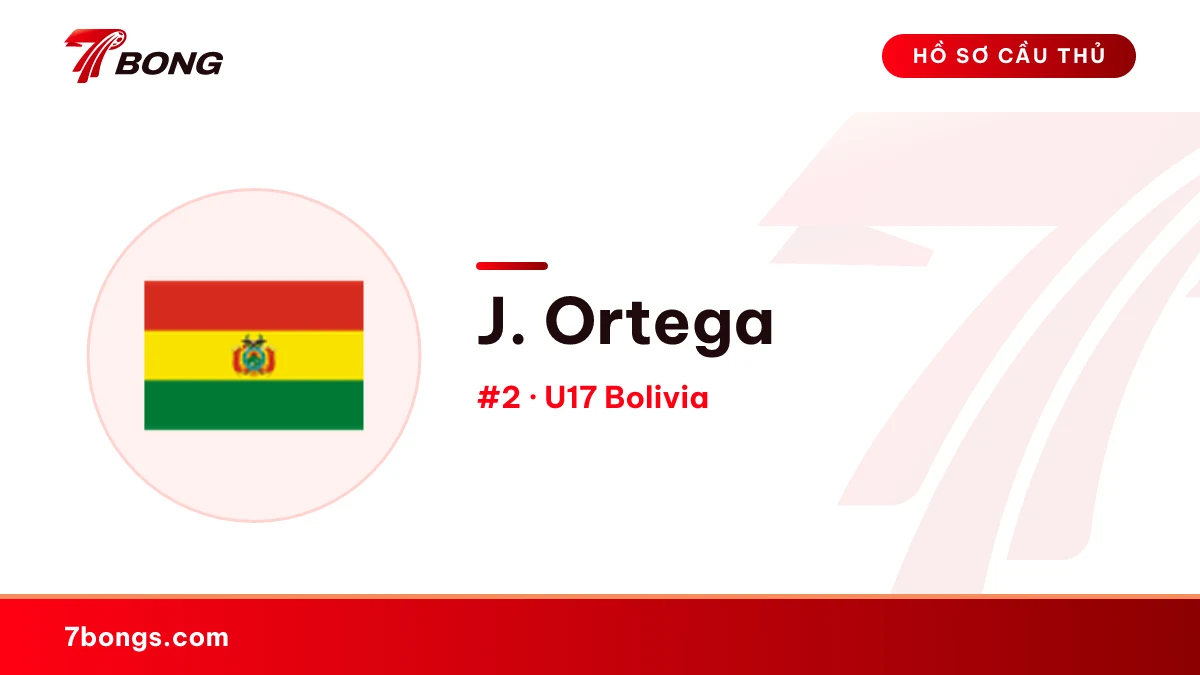 J. Ortega — U17 Bolivia