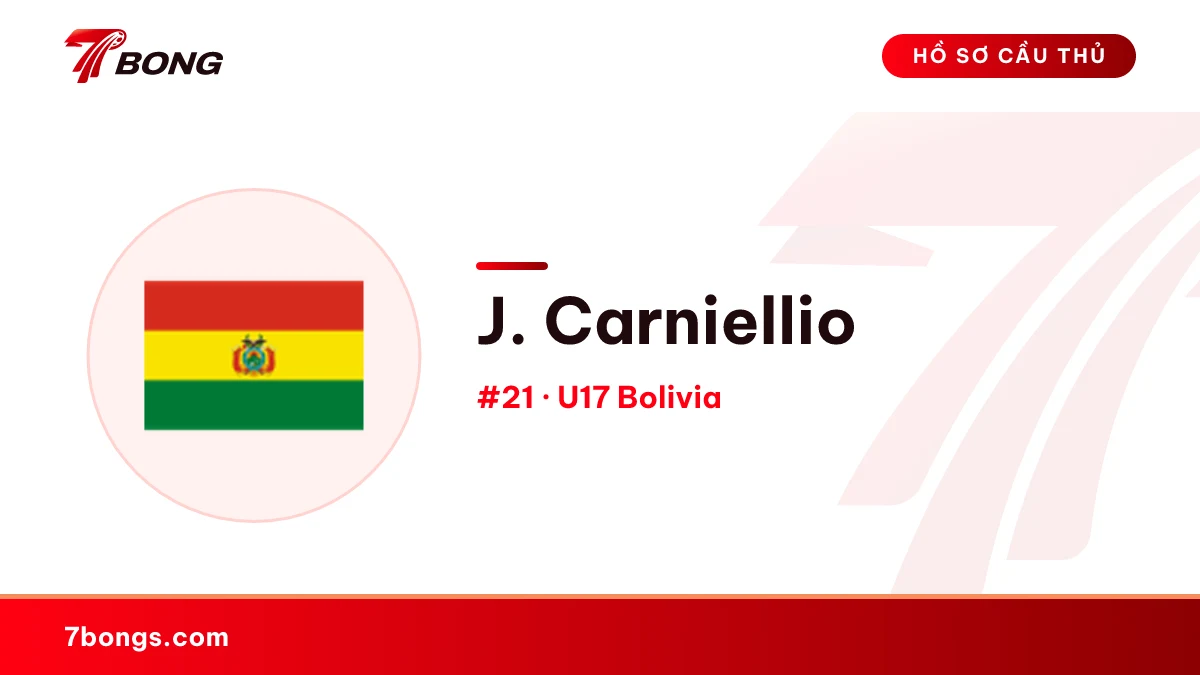 J. Carniellio — U17 Bolivia