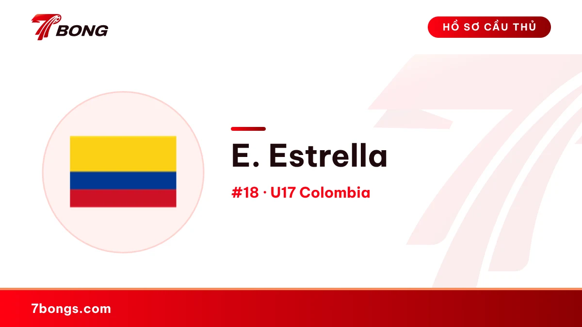 E. Estrella — U17 Colombia