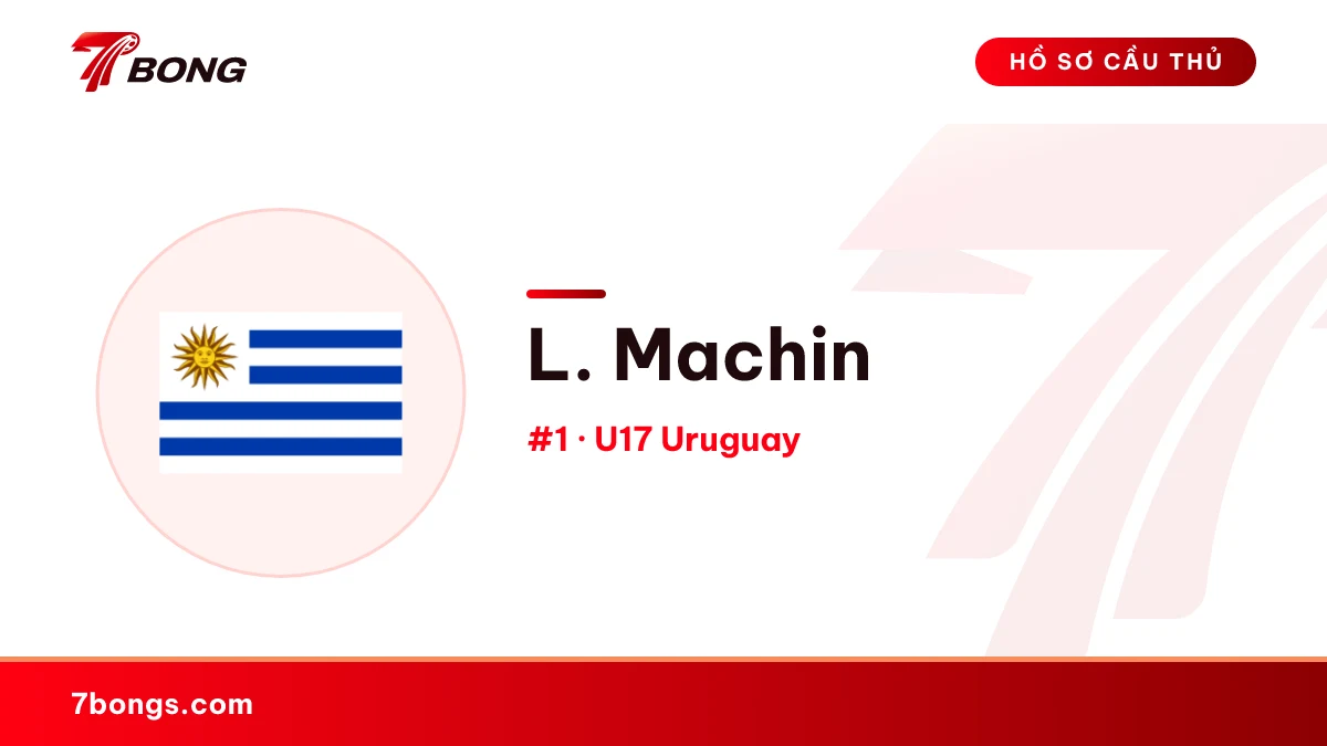 L. Machin — U17 Uruguay
