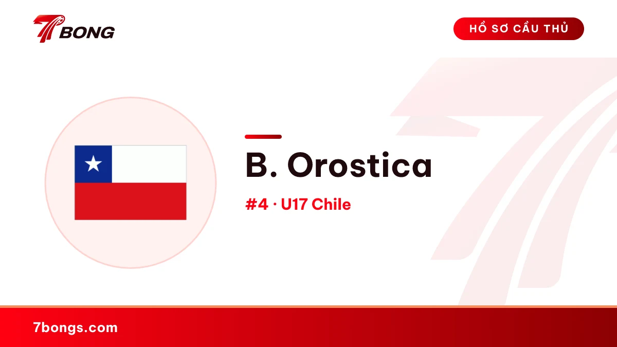 B. Orostica — U17 Chile