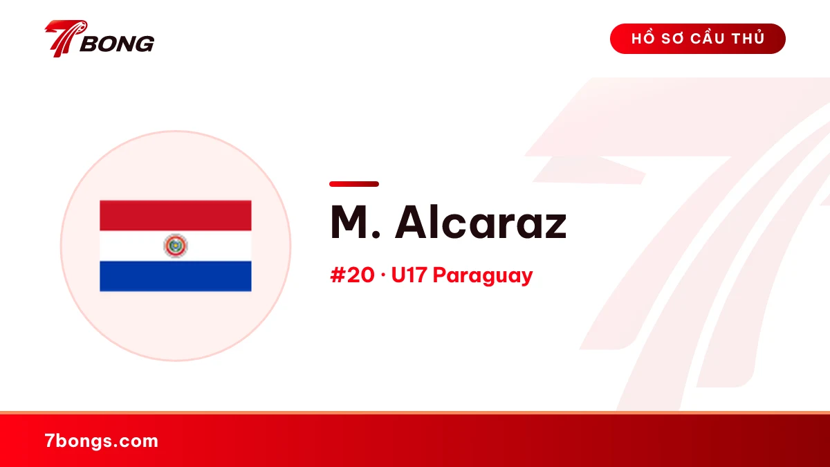 M. Alcaraz — U17 Paraguay
