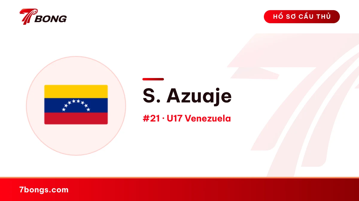 S. Azuaje — U17 Venezuela