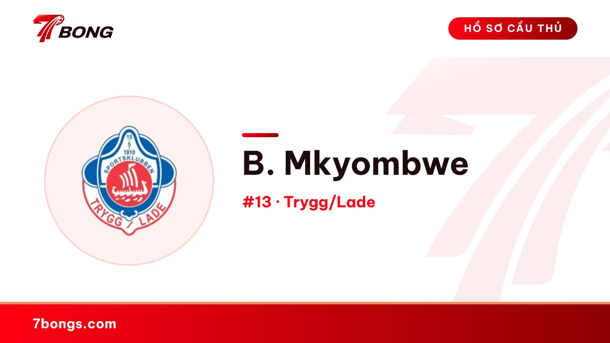 B. Mkyombwe — Trygg/Lade
