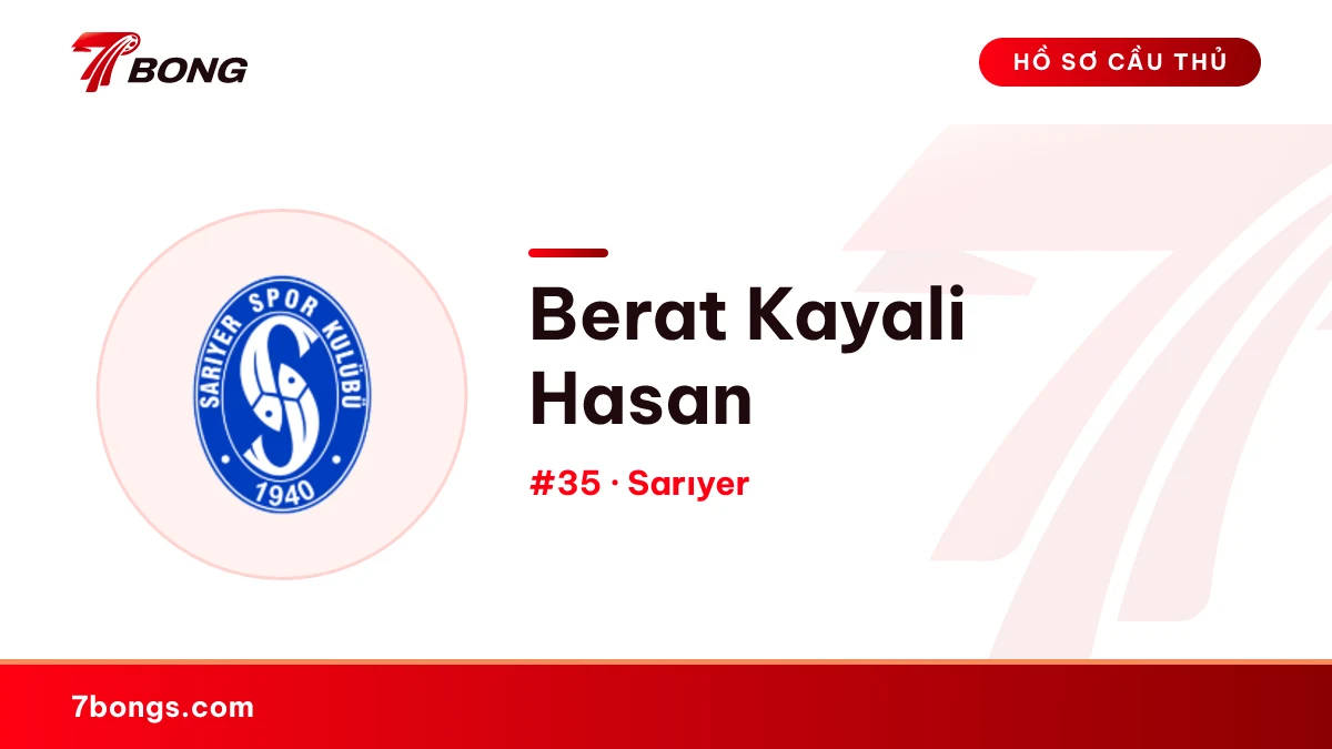 Berat Kayali Hasan — Sarıyer