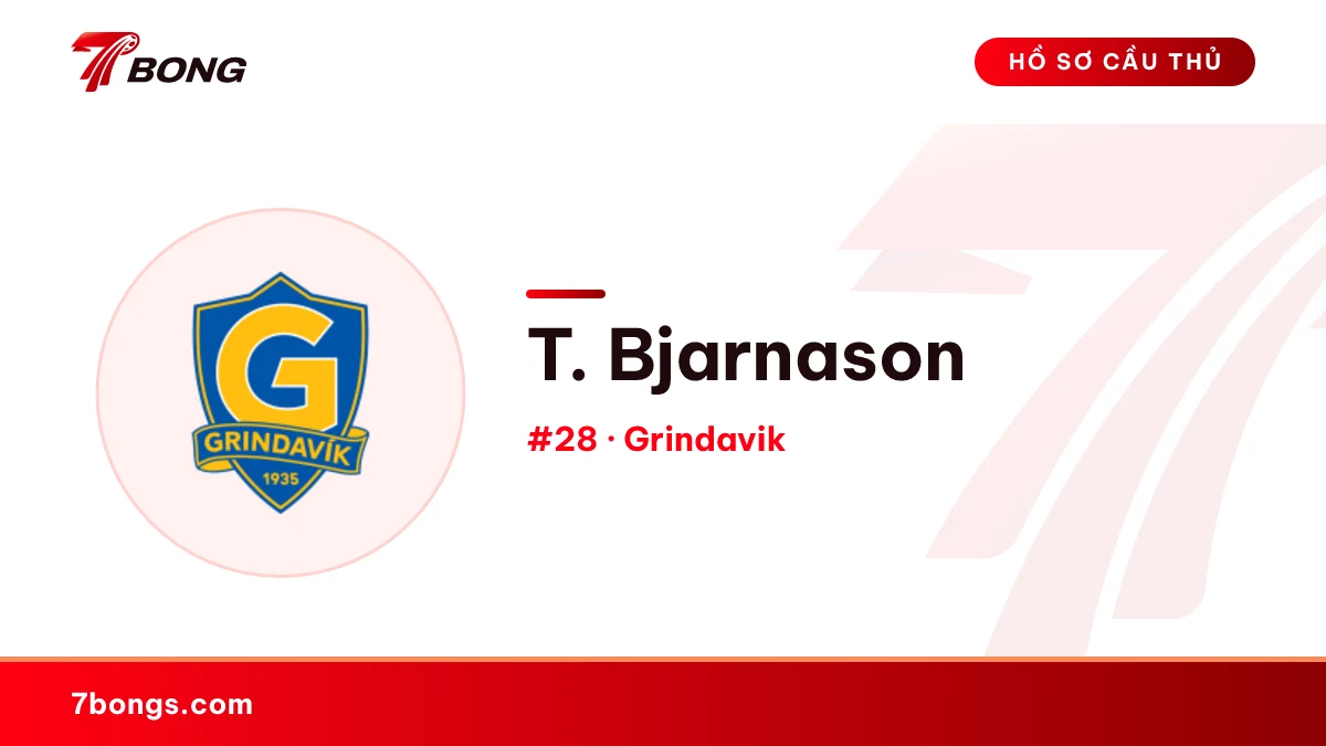 T. Bjarnason — Grindavik