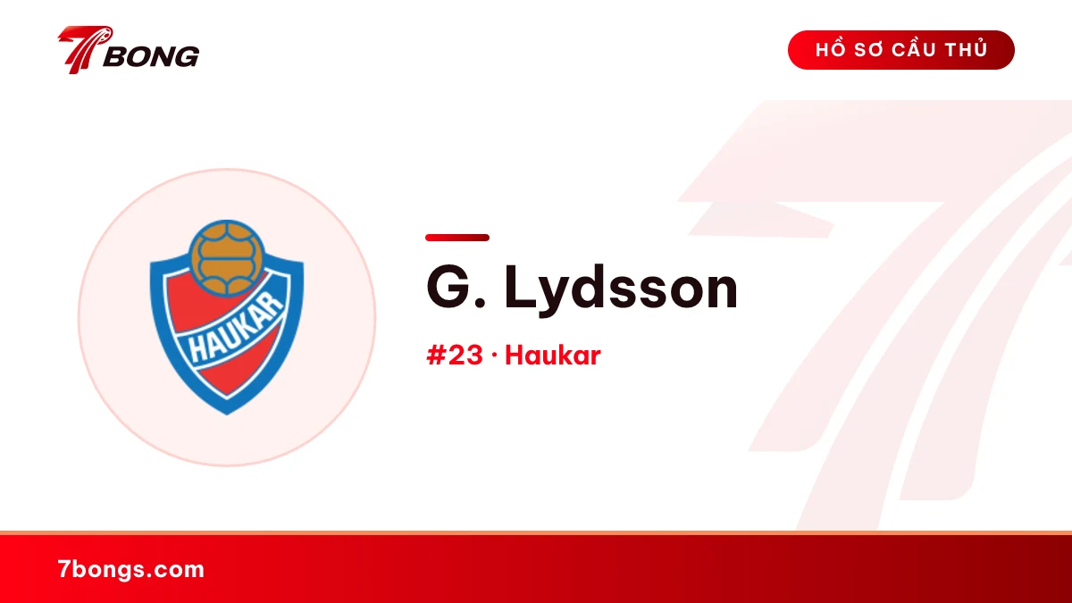 G. Lydsson — Haukar