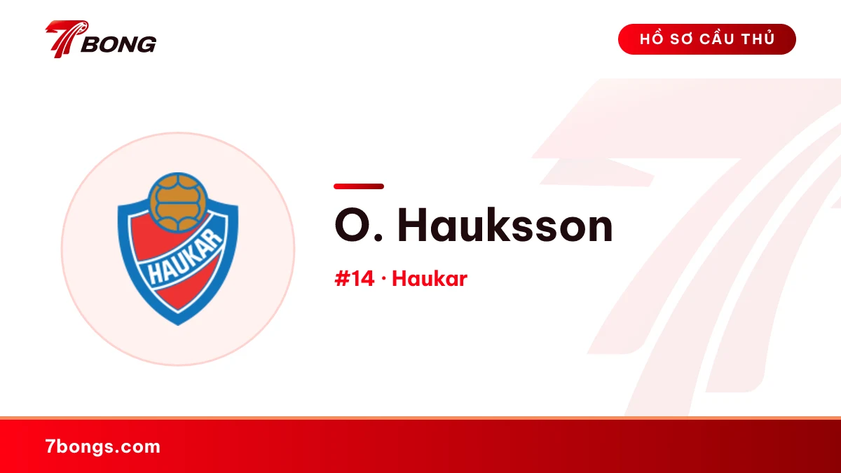 O. Hauksson — Haukar