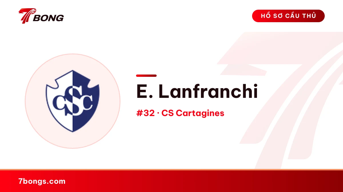 E. Lanfranchi — CS Cartagines