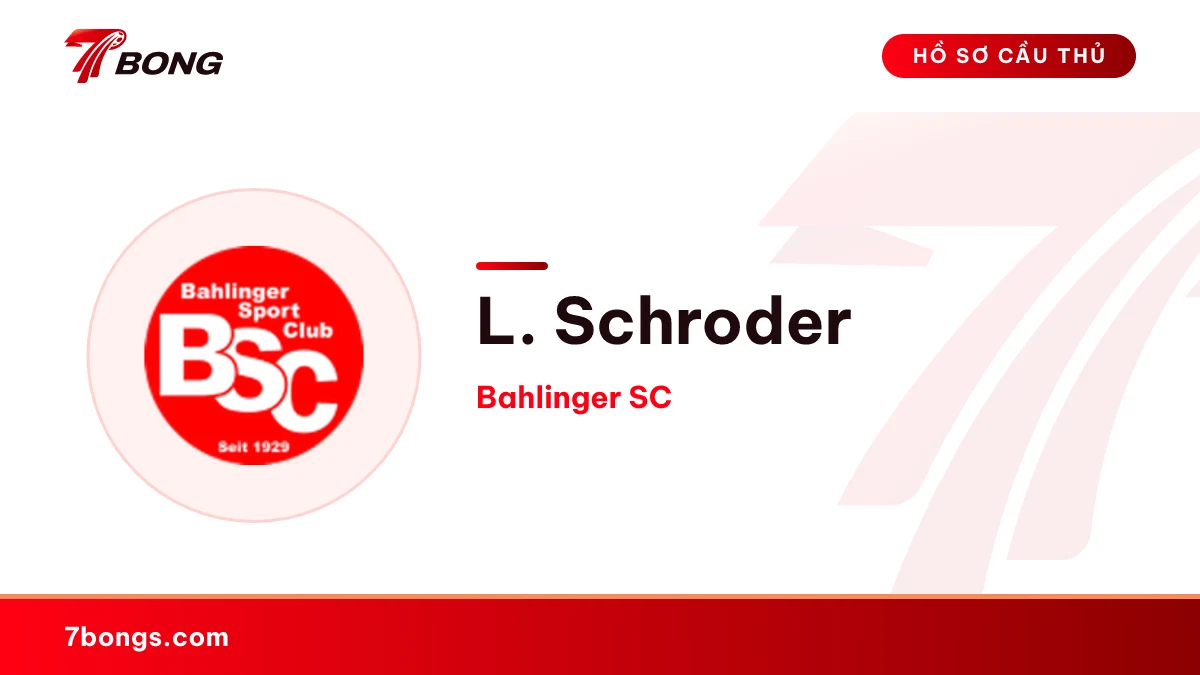 L. Schroder — Bahlinger SC