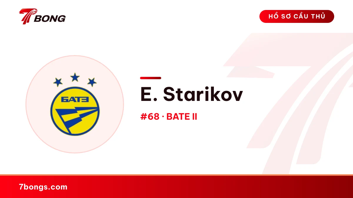 E. Starikov — BATE II