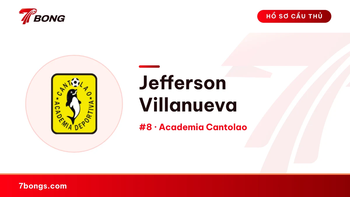 Jefferson Villanueva — Academia Cantolao
