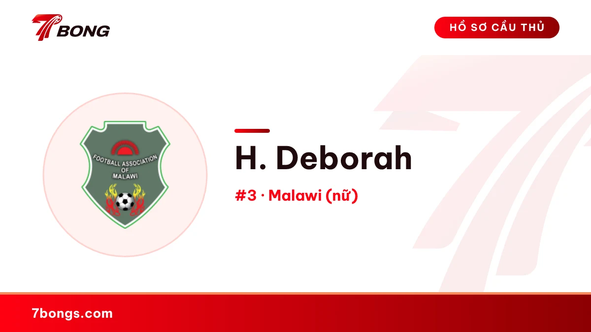 H. Deborah — Malawi (nữ)