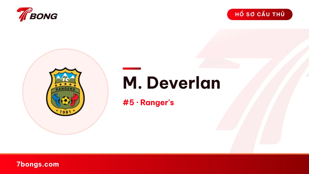 M. Deverlan — Ranger's