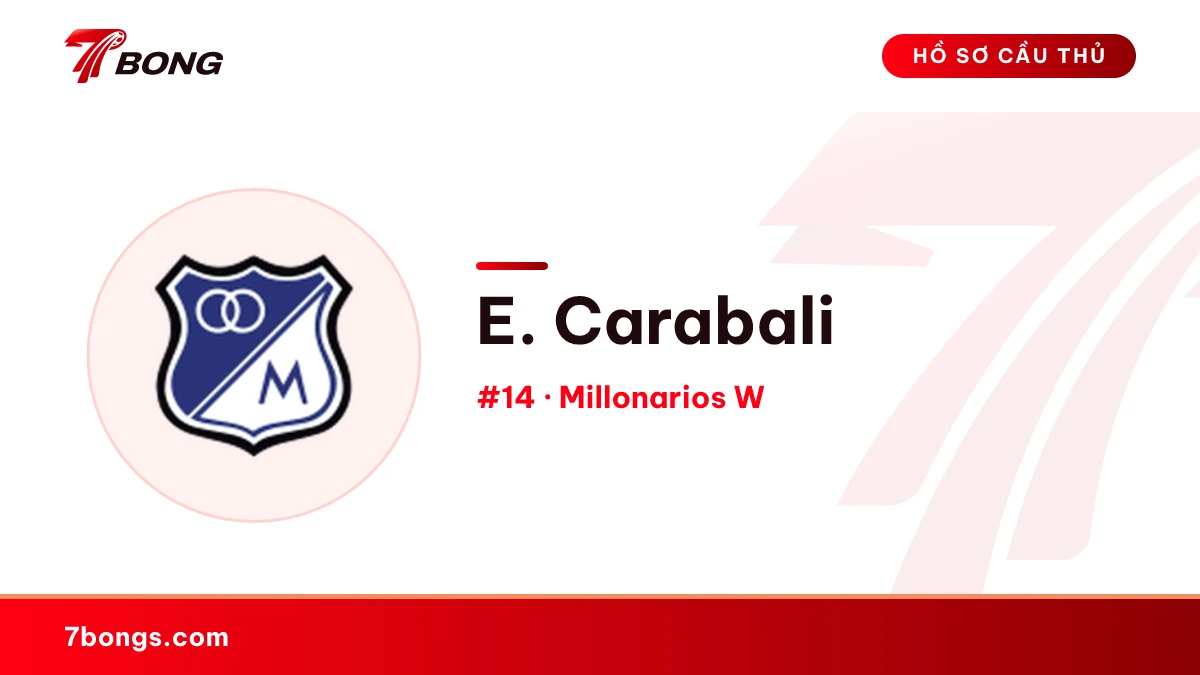 E. Carabali — Millonarios W