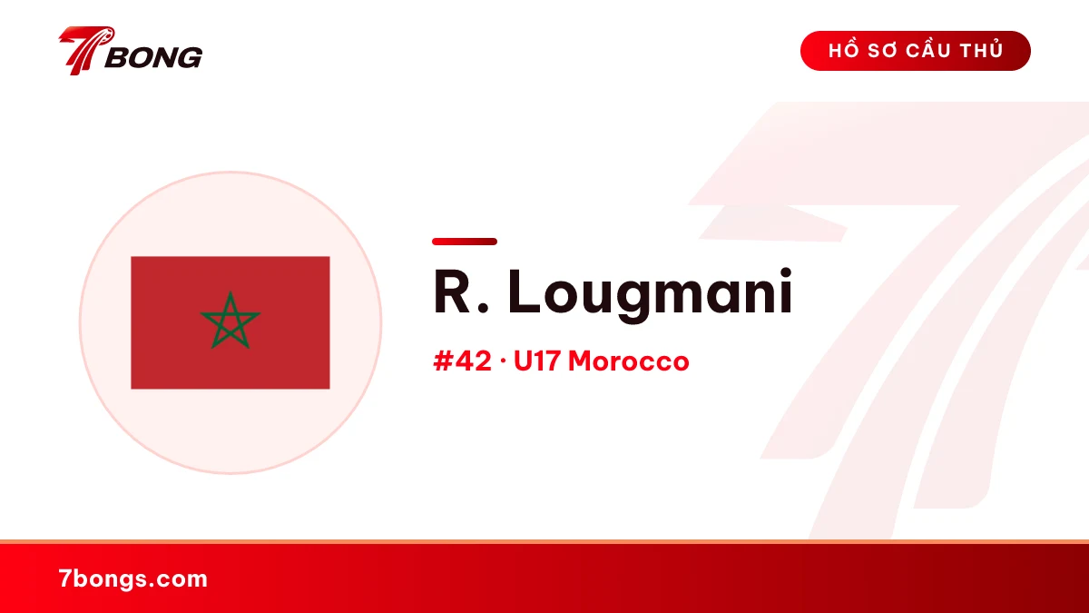 R. Lougmani — U17 Morocco