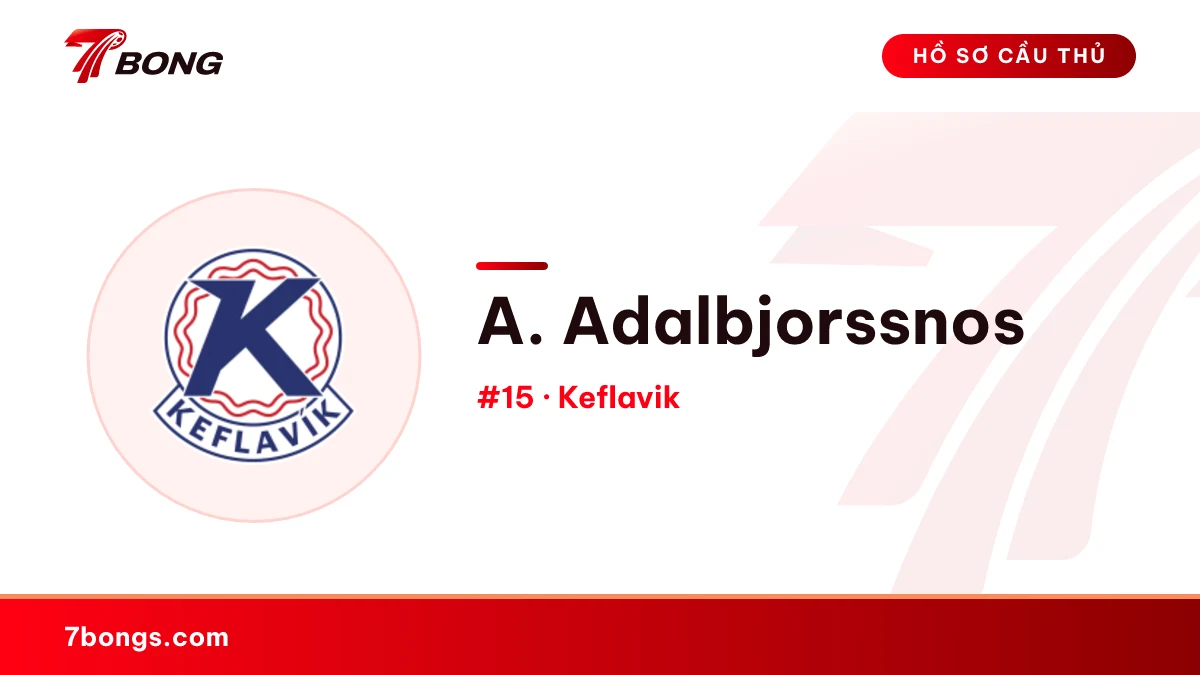 A. Adalbjorssnos — Keflavik