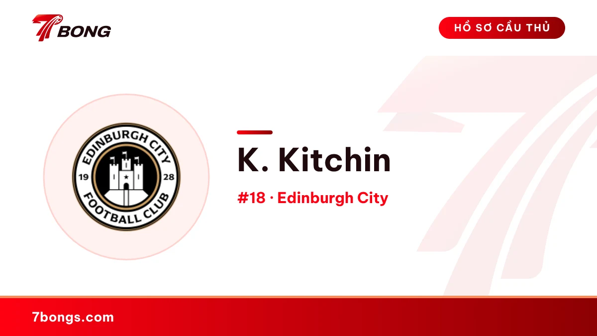 K. Kitchin — Edinburgh City