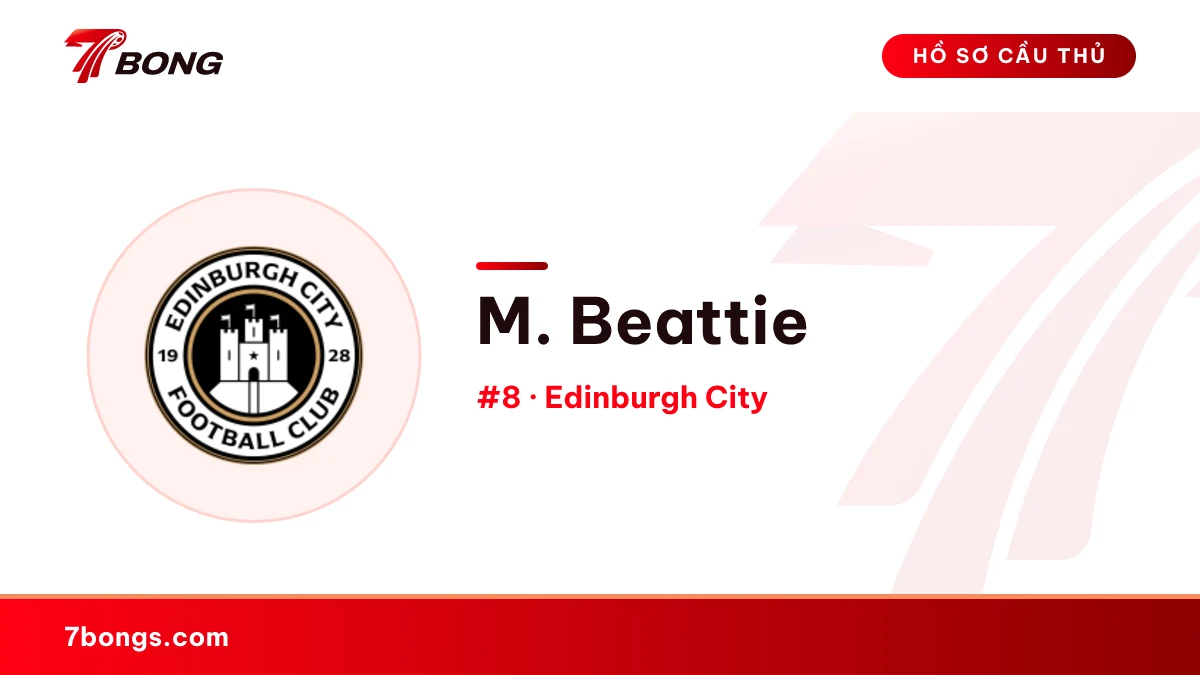 M. Beattie — Edinburgh City