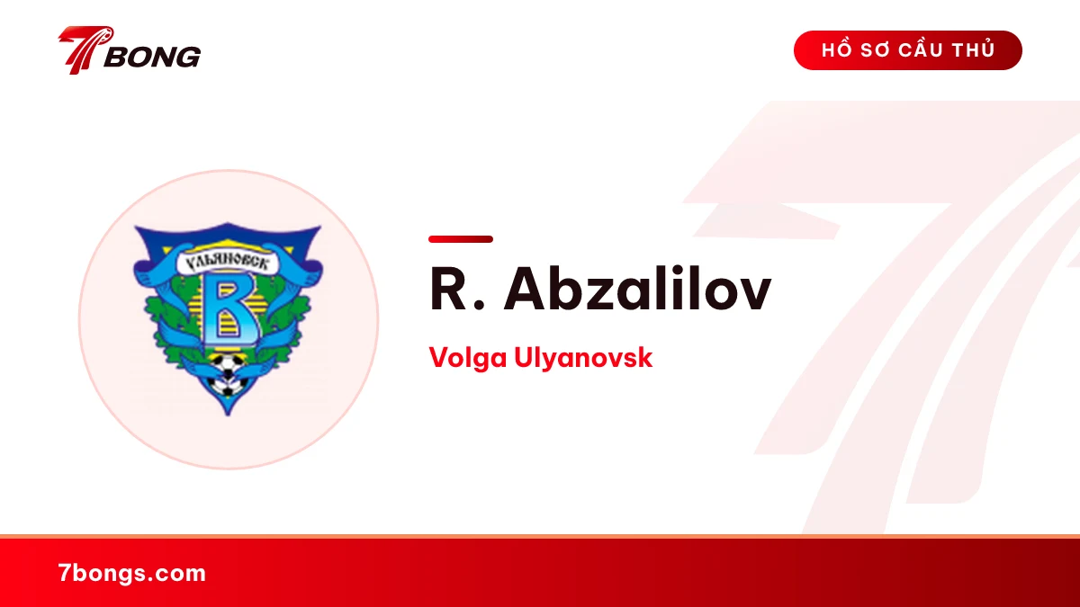 R. Abzalilov — Volga Ulyanovsk