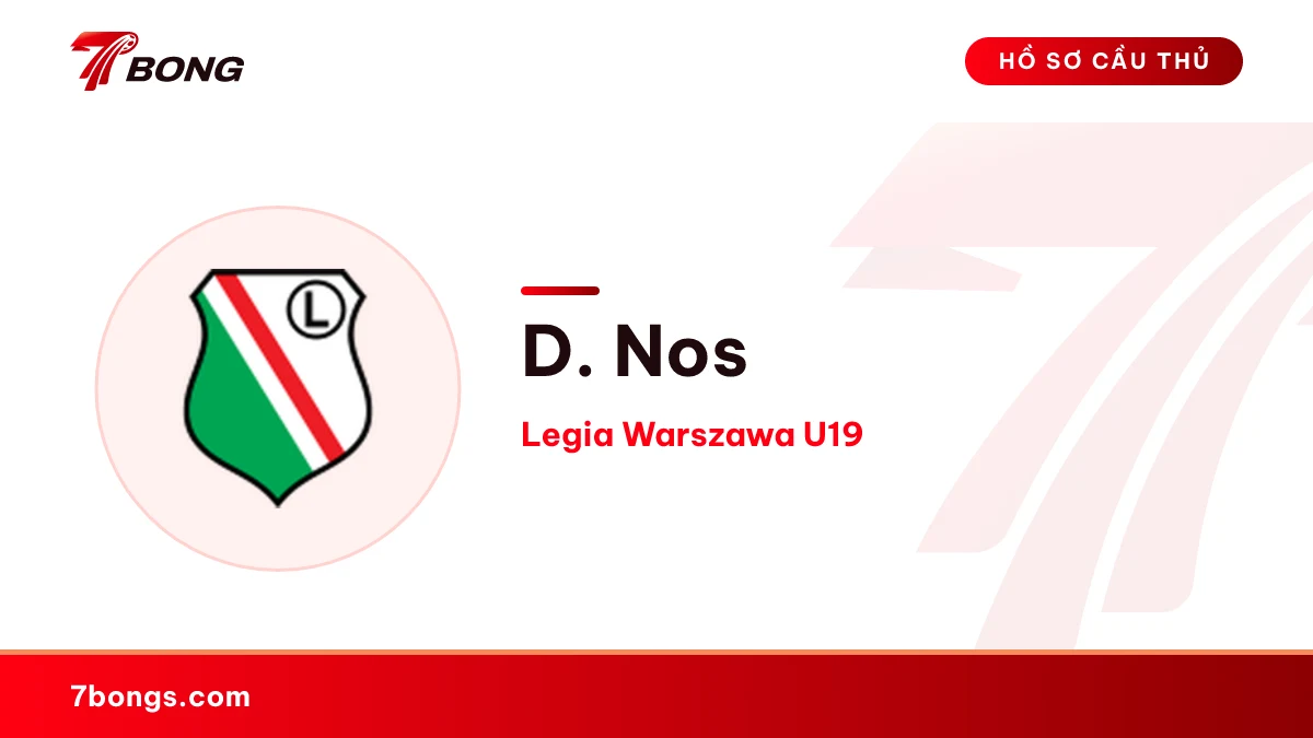 D. Nos — Legia Warszawa U19
