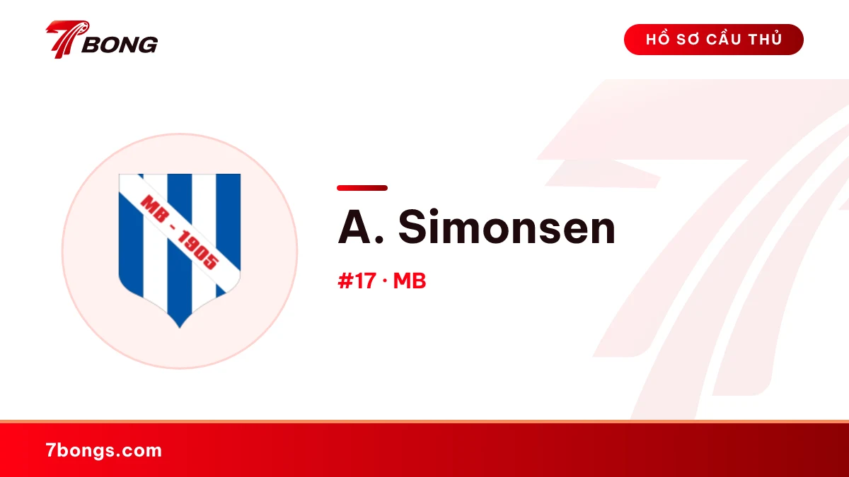 A. Simonsen — MB