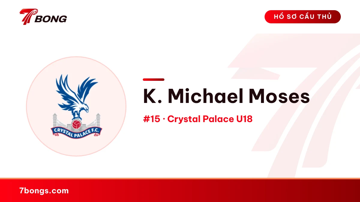 K. Michael Moses — Crystal Palace U18