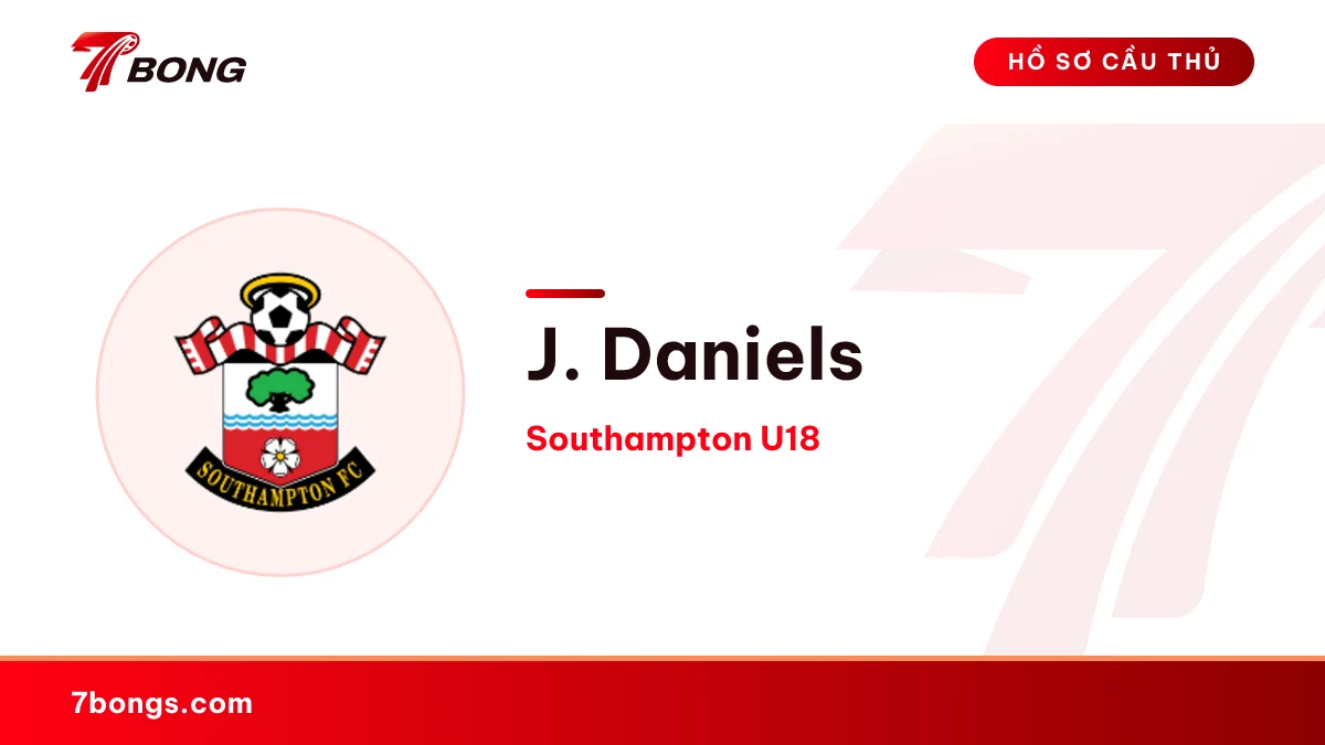 J. Daniels — Southampton U18