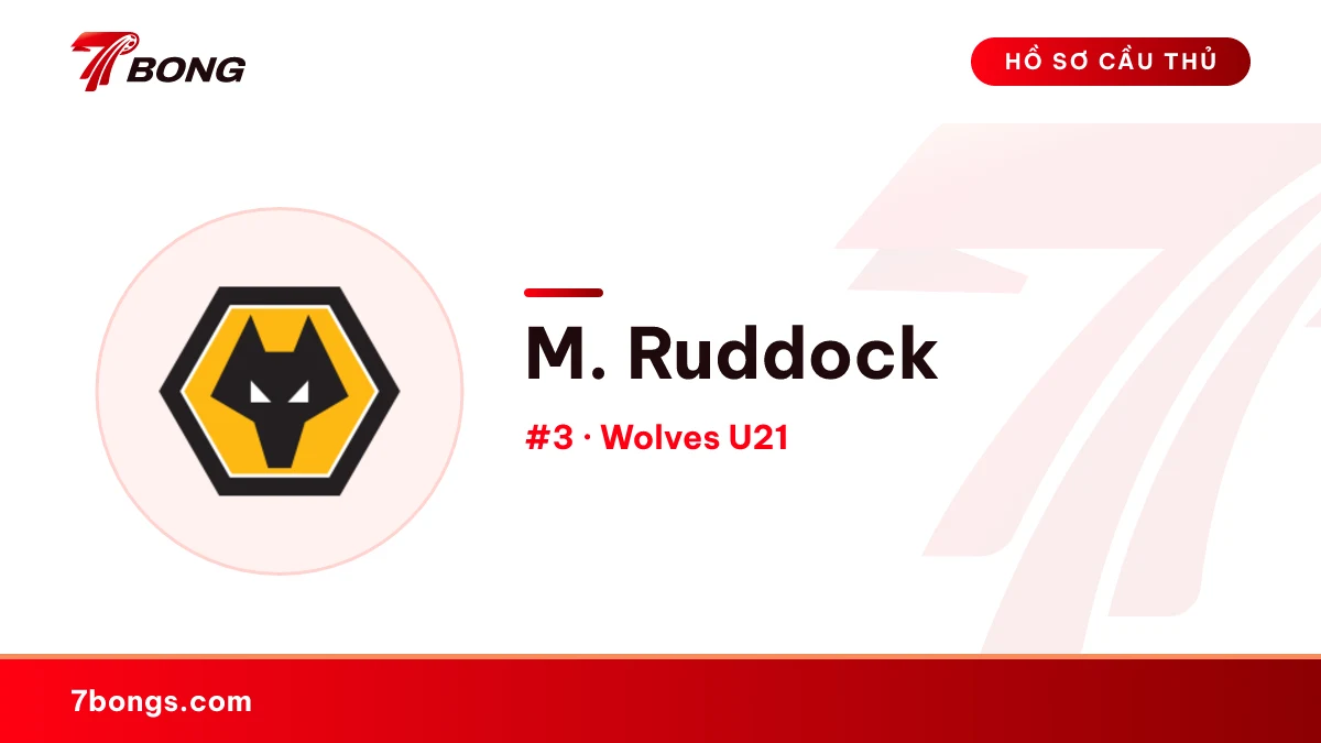 M. Ruddock — Wolves U21