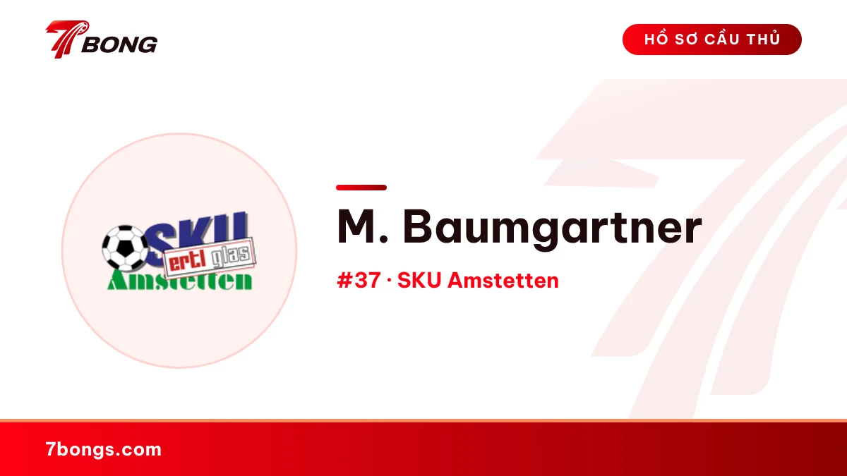 M. Baumgartner — SKU Amstetten