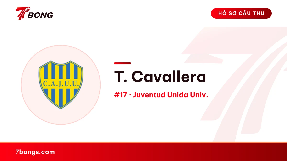 T. Cavallera — Juventud Unida Univ.