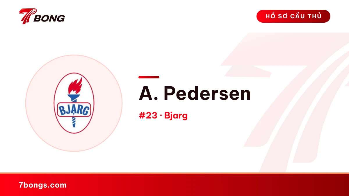 A. Pedersen — Bjarg