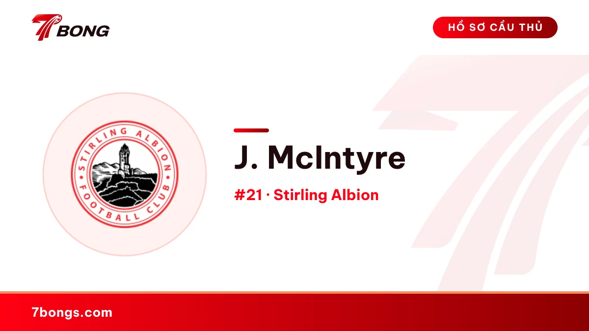 J. McIntyre — Stirling Albion
