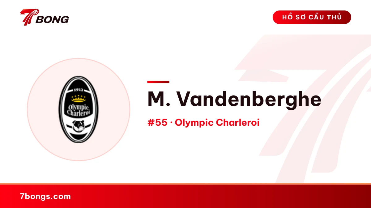 M. Vandenberghe — Olympic Charleroi