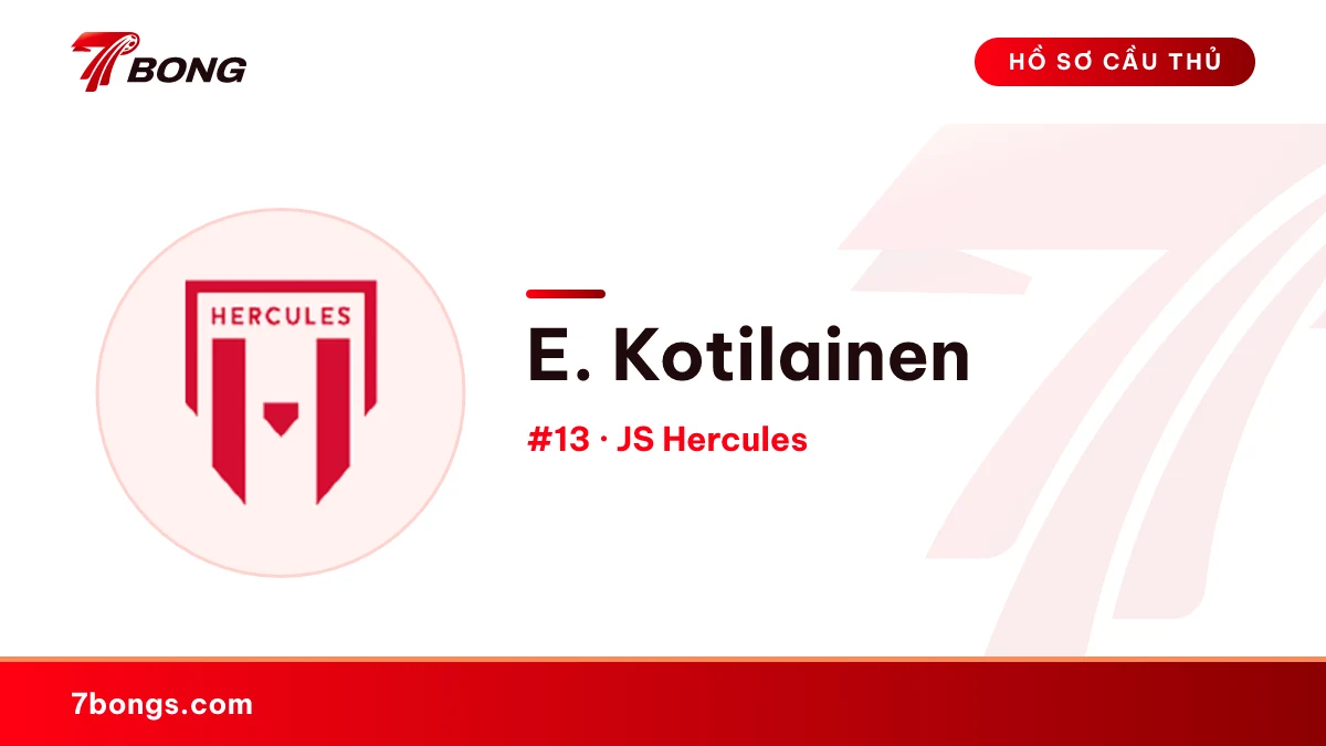 E. Kotilainen — JS Hercules