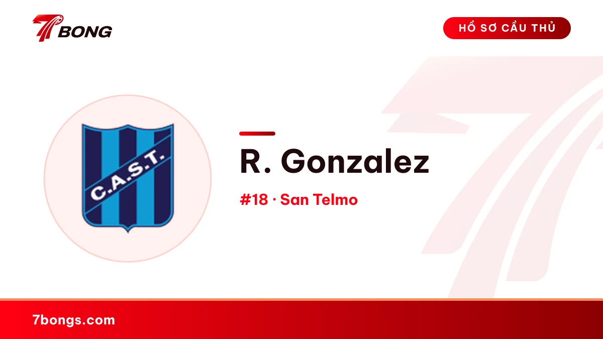 R. Gonzalez — San Telmo