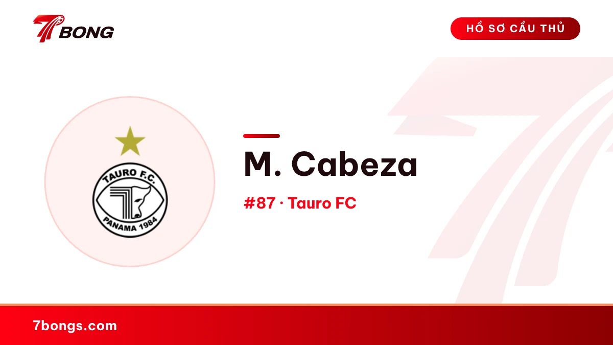 M. Cabeza — Tauro FC