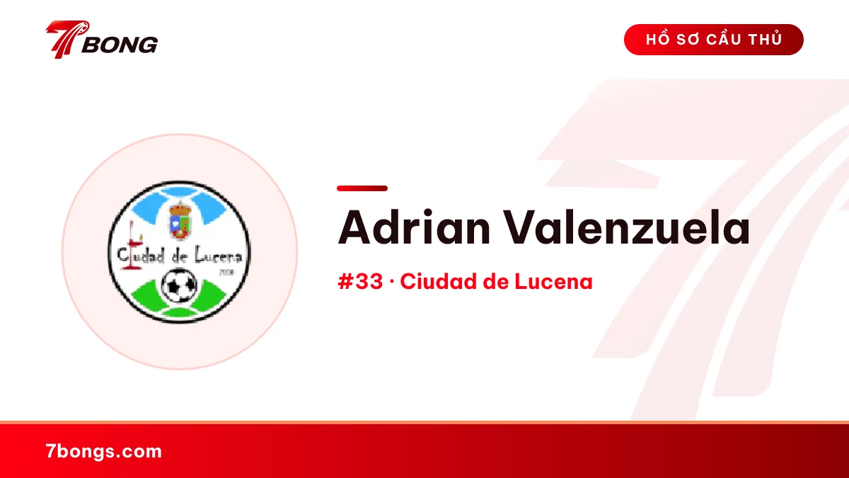 Adrian Valenzuela — Ciudad de Lucena
