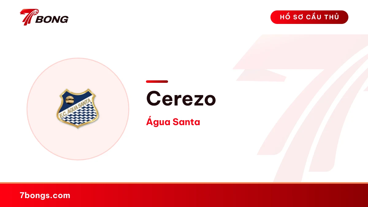 Cerezo — Água Santa