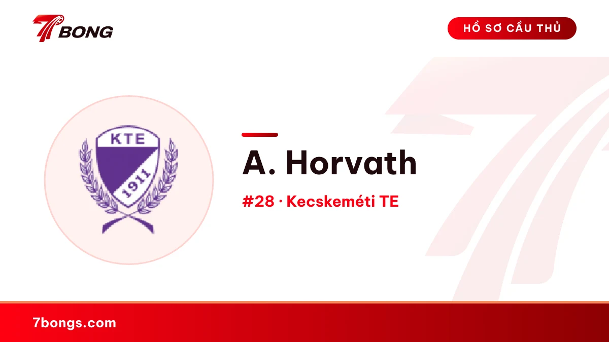 A. Horvath — Kecskeméti TE