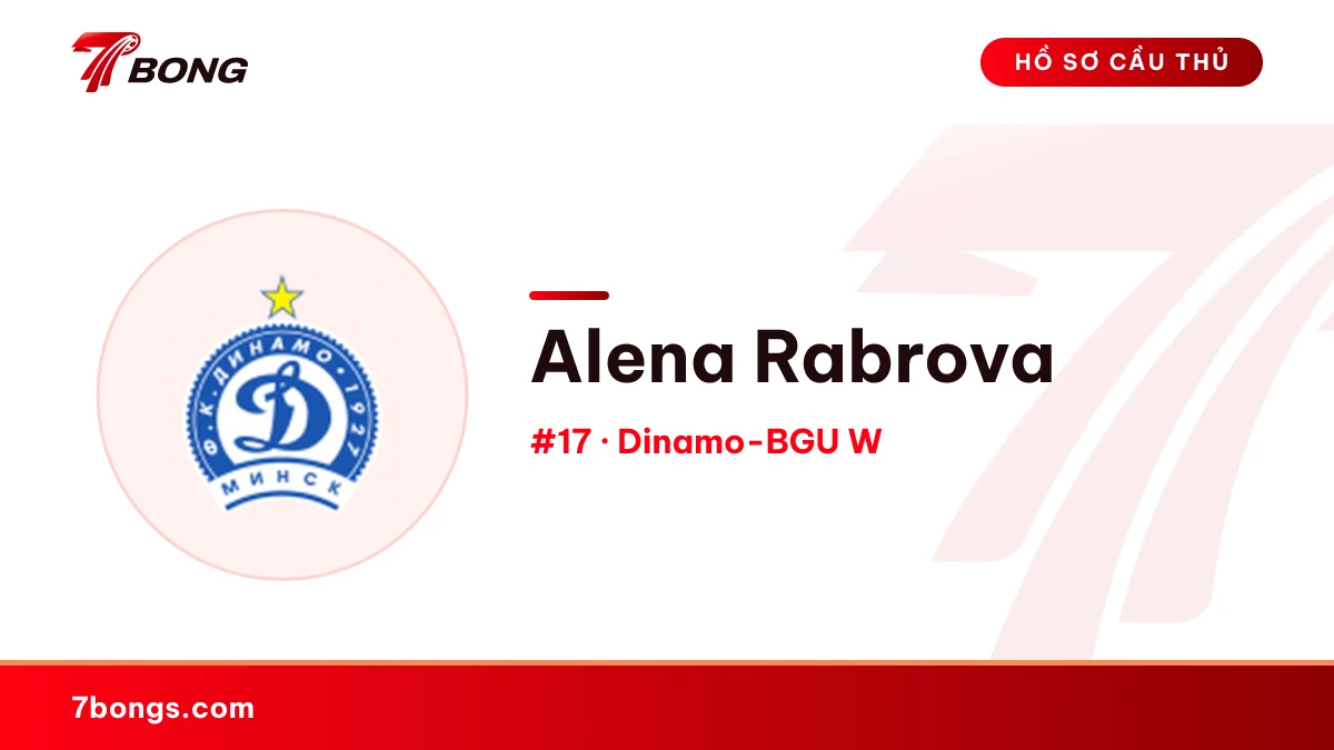Alena Rabrova — Dinamo-BGU W