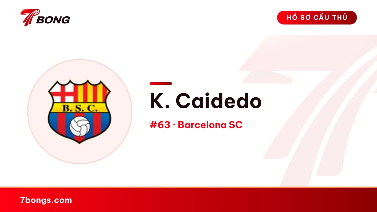 K. Caidedo — Barcelona SC