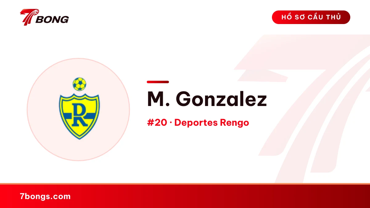 M. Gonzalez — Deportes Rengo